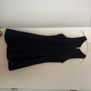 Blue and black guess dress